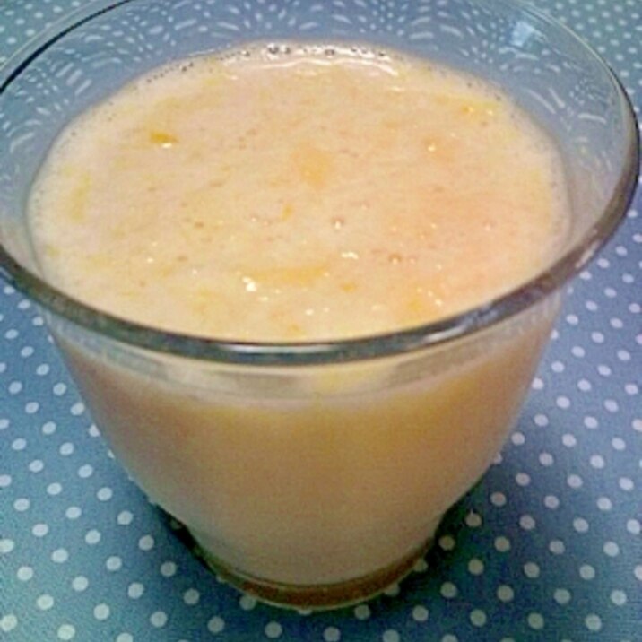 ブレンダーで簡単 オレンジヨーグルトドリンク レシピ 作り方 By ふろん太 楽天レシピ